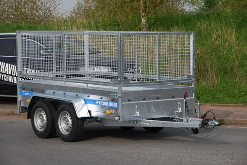 Car trailer 5m - 3m, twin