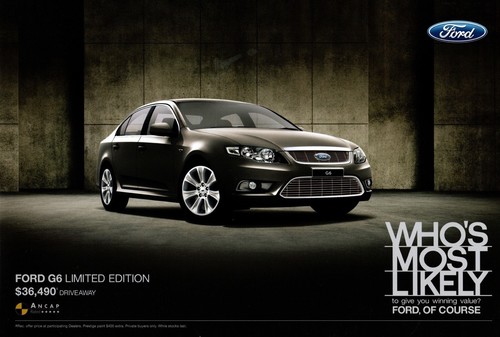 Ford falcon limited - ford, g6