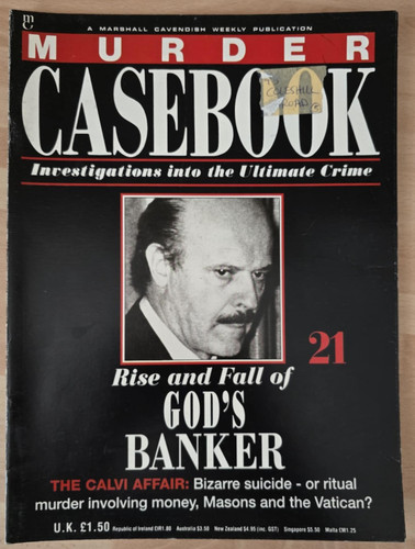 Murder casebook magazine - murder,