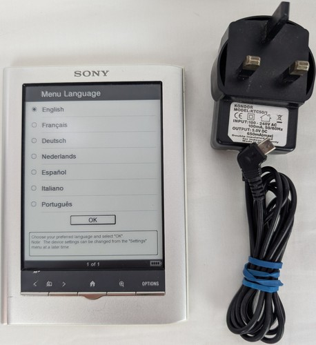 Sony digital book - sony, reader