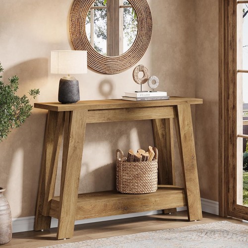 Farmhouse console table - console,