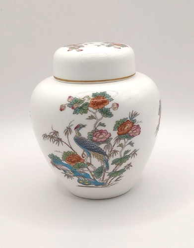 Vintage wedgwood kutani crane - kutani,