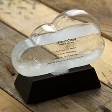 Cloud Shaped Storm Bottle