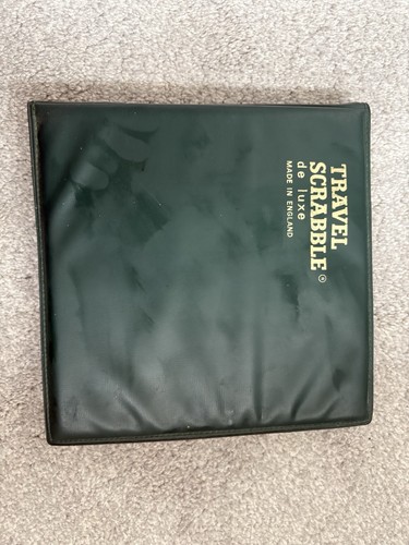 Vintage travel scrabble deluxe - vintage,