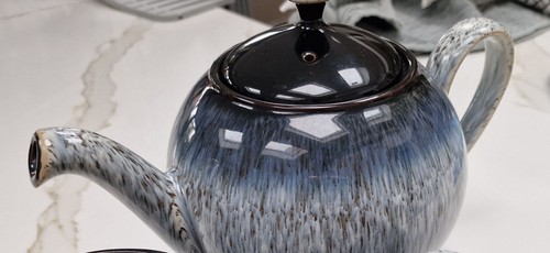 Denby halo pottery teapot lid - denby,