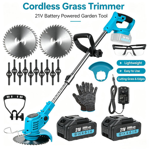 21v cordless grass trimmer - cordless,