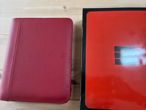 Organiser finocam zipped red - organiser-finocam,