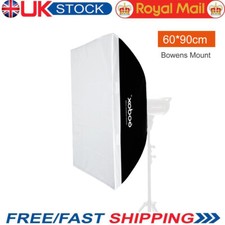 UK Godox softbox 60*90cm Bowens Mount Portable Rectangular Softbox For Studio