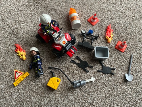 Playmobil construction fire - construction,