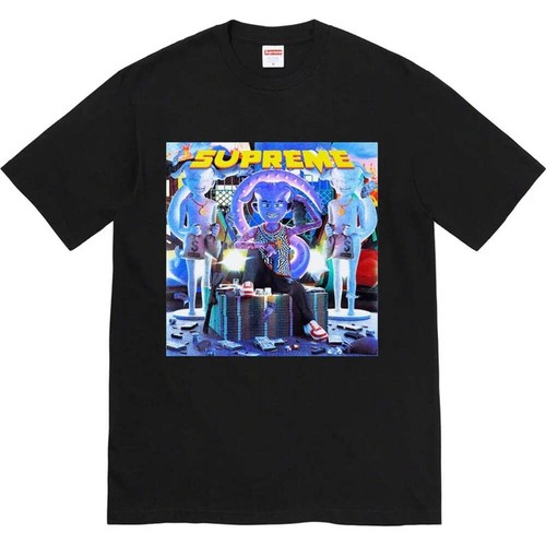 Supreme richest tee black - supreme,