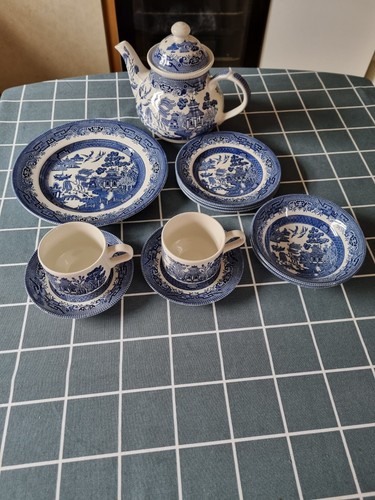 Churchill willow pattern - churchill,