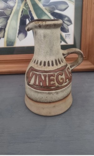 Vintage tremar vinegar jug - tremar,