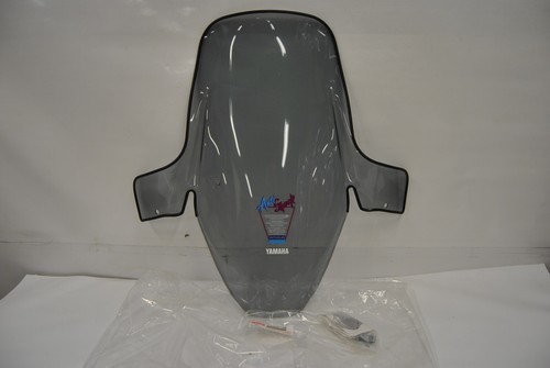 Smoked windshield wind screen - smoked,