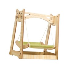 DC-006-7 Wooden Cat Swing Hammock Comfortable Breathable Stable Quiet Summer NEW