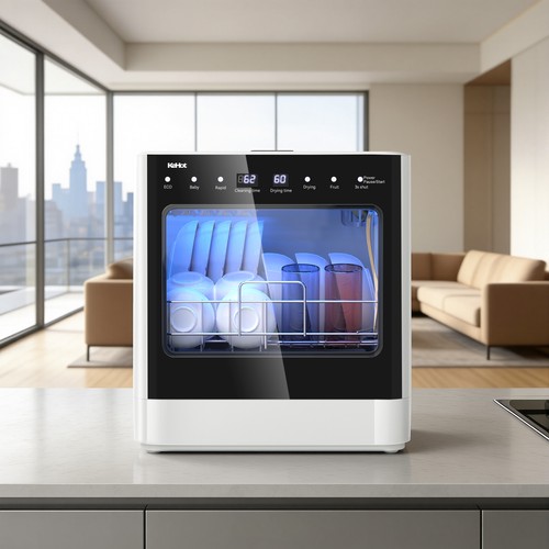 Countertop dishwasher washing - dishwasher,