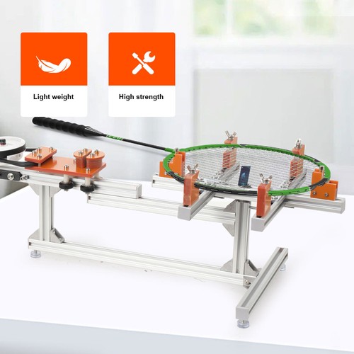 Badminton racket threading - badminton,