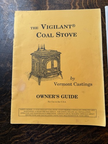 Vermont vigilant stove owners - vermont,