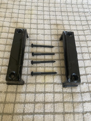 Pair cast iron keep for - of,