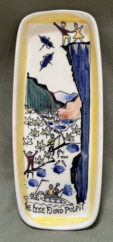 Vintage stavangerflint plaque - vintage,