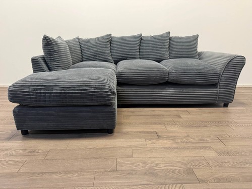 Harry grey fabric - grey, large