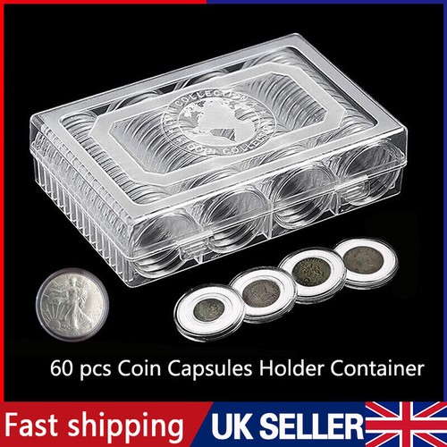 60pcs 40mm clear storage - clear,
