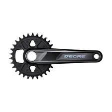 Shimano Deore FC-M6100 Crankset - 12 Speed - 52mm Chainline 