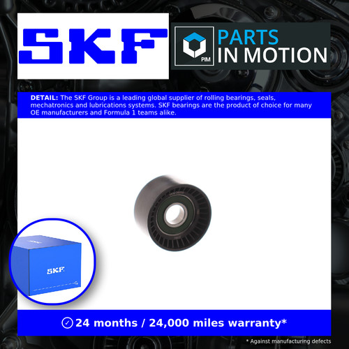 Aux belt idler pulley - belt, fits