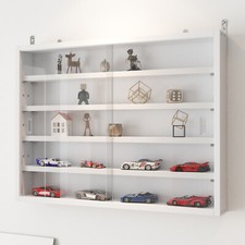 Wall Hanging Model Collectables Display Cabinet Wall Mounted Storage Shelf Rack