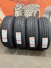 4 x 235/75 R15 Maxxis MA-1 105S WHITE WALL (235 75 15) 2025 DOT dates FOUR TYRES