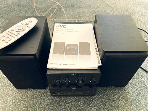 Jvc d750 wireless dab - wireless, hi-fi