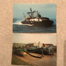 Hovercraft postcards Saunders