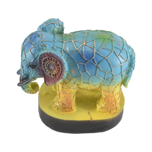 Animal table lamp dyed resin - table,