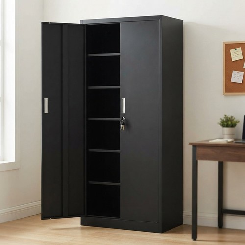 Metal storage cupboard - storage,