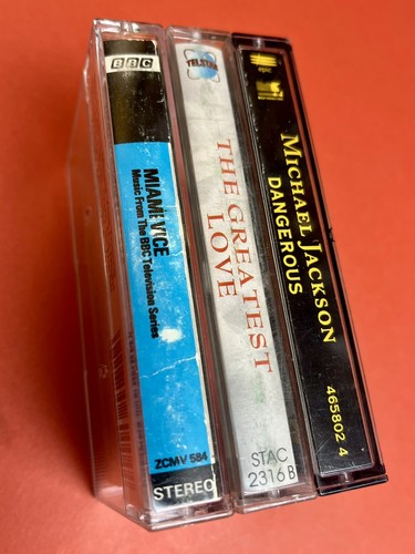 Vintage cassette tapes - vintage,