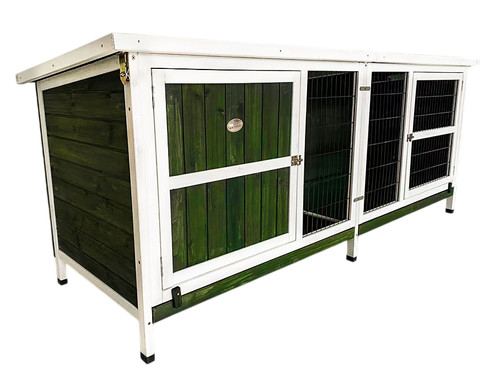 Extra large rabbit hutch - large,