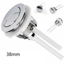 38mm Replacement Dual Flush Push Button Toilet Cistern Water Saving Universal Uk