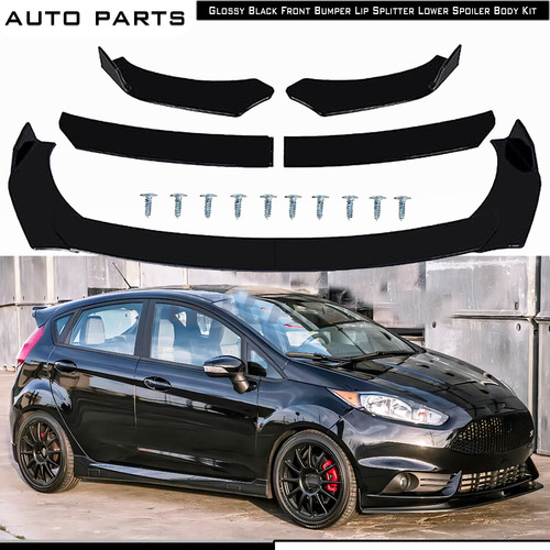 Front bumper lip spoiler - bumper,