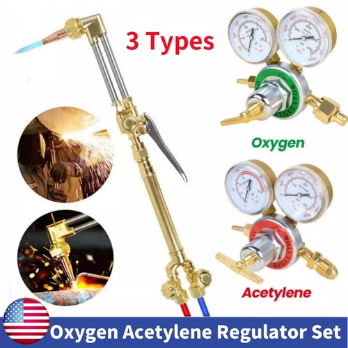 Oxygen acetylene regulators - oxygen,