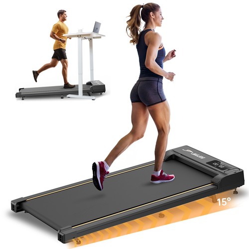 Treadmill running machine - running, with