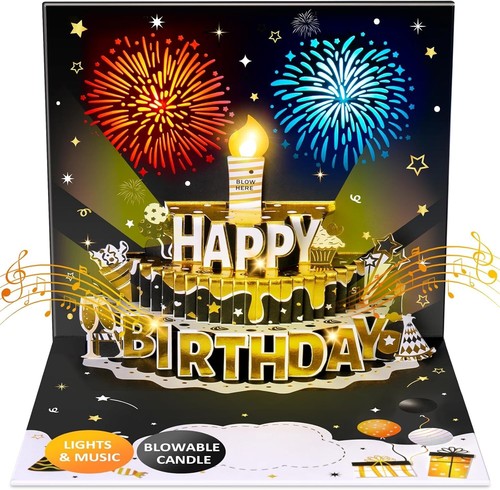 New happy birthday cards - birthday, 3d