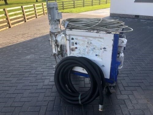 Plastering rendering machine - plastering,