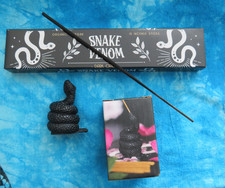 Black Serpent Incense Holder &