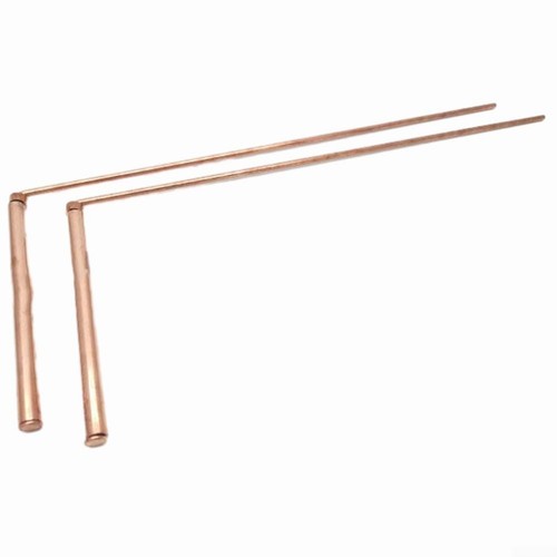 Copper dowsing rods - 99.9%,