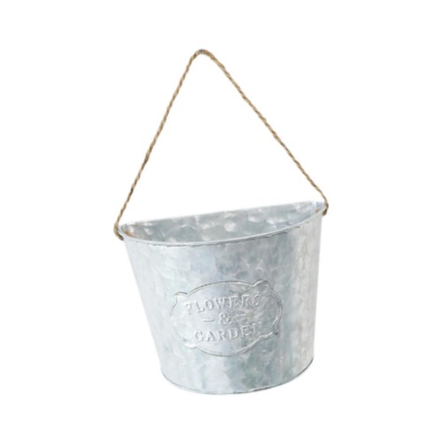 Iron wall planter - planter, hanging