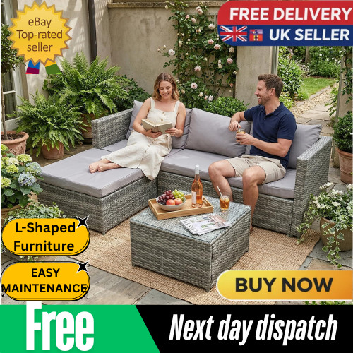 Outsunny 3pcs rattan - 3pcs, corner