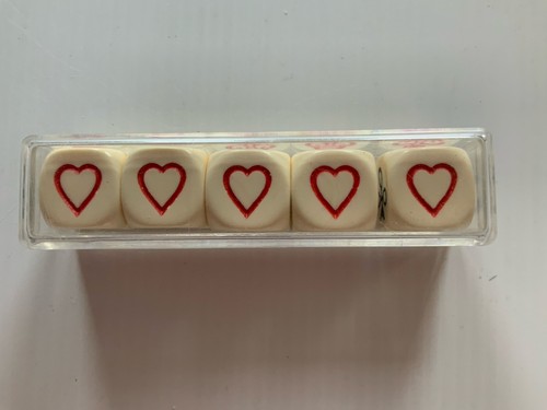Vintage poker dice set a - vintage,