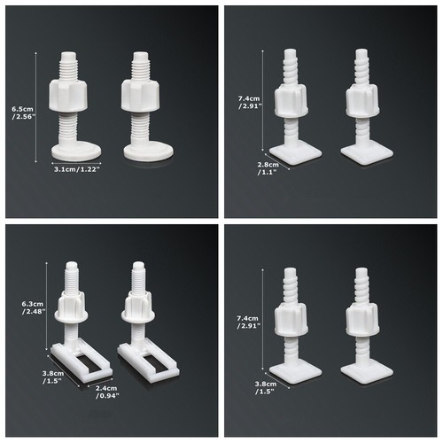 4pcs replacement toilet seat - toilet,