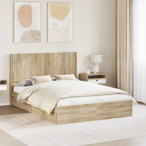 Bed frame sonoma - frame, king