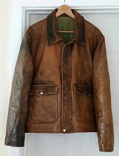 Stunning vintage leather - vintage, "