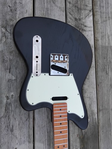 Telecaster offset body black - telecaster,